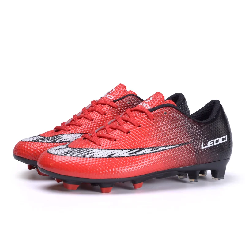 Image 2016 Size 33~44 Kid Football Shoes Men Turf Soccer Cleats Boy Athletic Sneakers Soccer Boots Botas De Futbol Chuteira Futebol