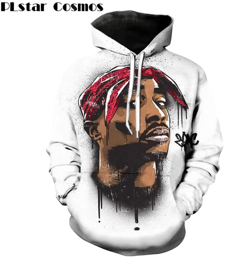 PLstar Cosmos, Новинка осени, harajuku, 3d толстовки, Legend Rapper 2pac, Тупак, принт, Толстовка для мужчин/женщин, с круглым вырезом, толстовка, пуловеры