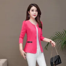 Brieuces Ladies Blazer Feminino 2019 Plus Size Blaser Women Suit Blazers And Jackets White/Pink/BlackYellow jaqueta feminina Brieuces Ladies Blazer Feminino 2019 Plus Size Blaser Women Suit Blazers And Jackets White/Pink/BlackYellow jaqueta feminina