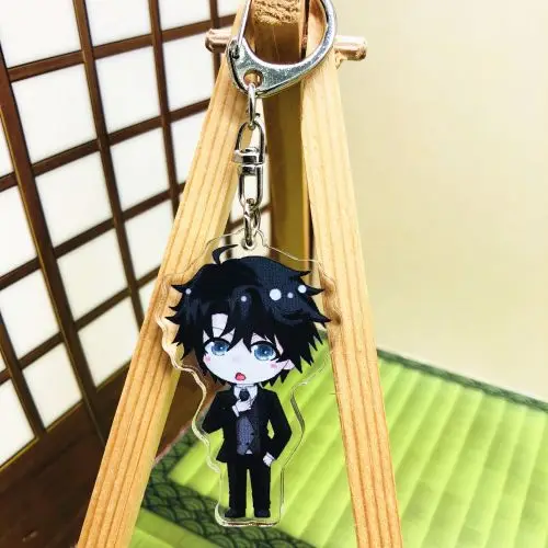 5 стилей акриловый брелок Аниме Мистик мессенджер Yoosung Jumin Unknown Zen прозрачный