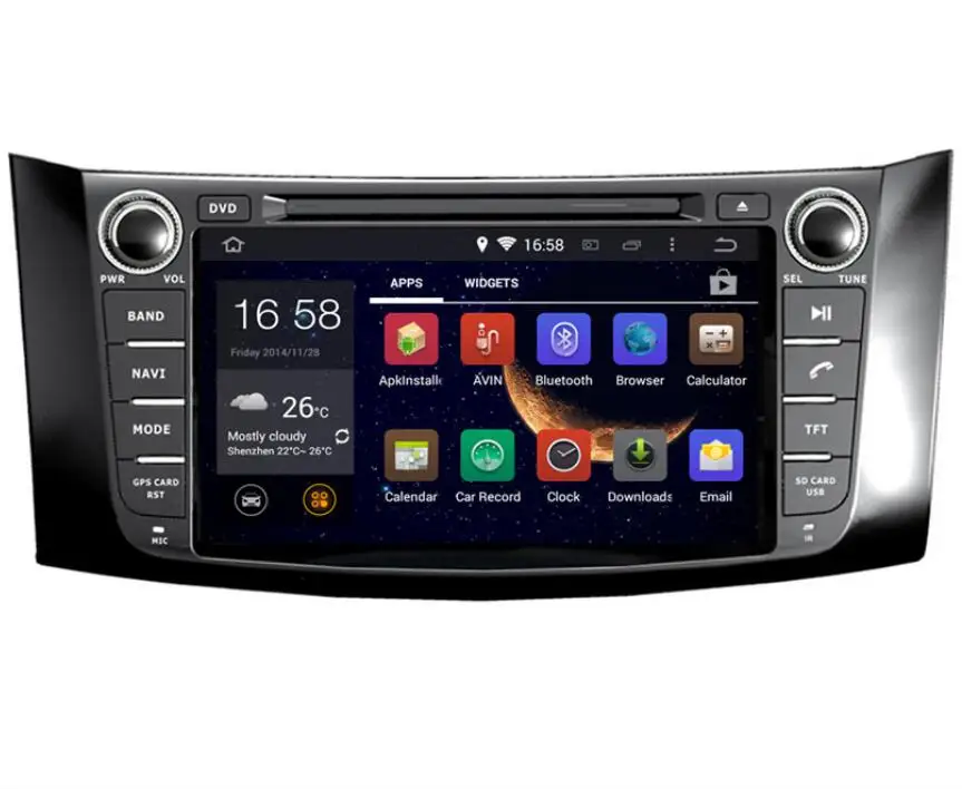 

8" Android 8.1 IPS quad core car multimedia DVD player Radio GPS FOR NISSAN SYLPHY / Sentra / Pulsar 2012 2013 2014 2015 -2018