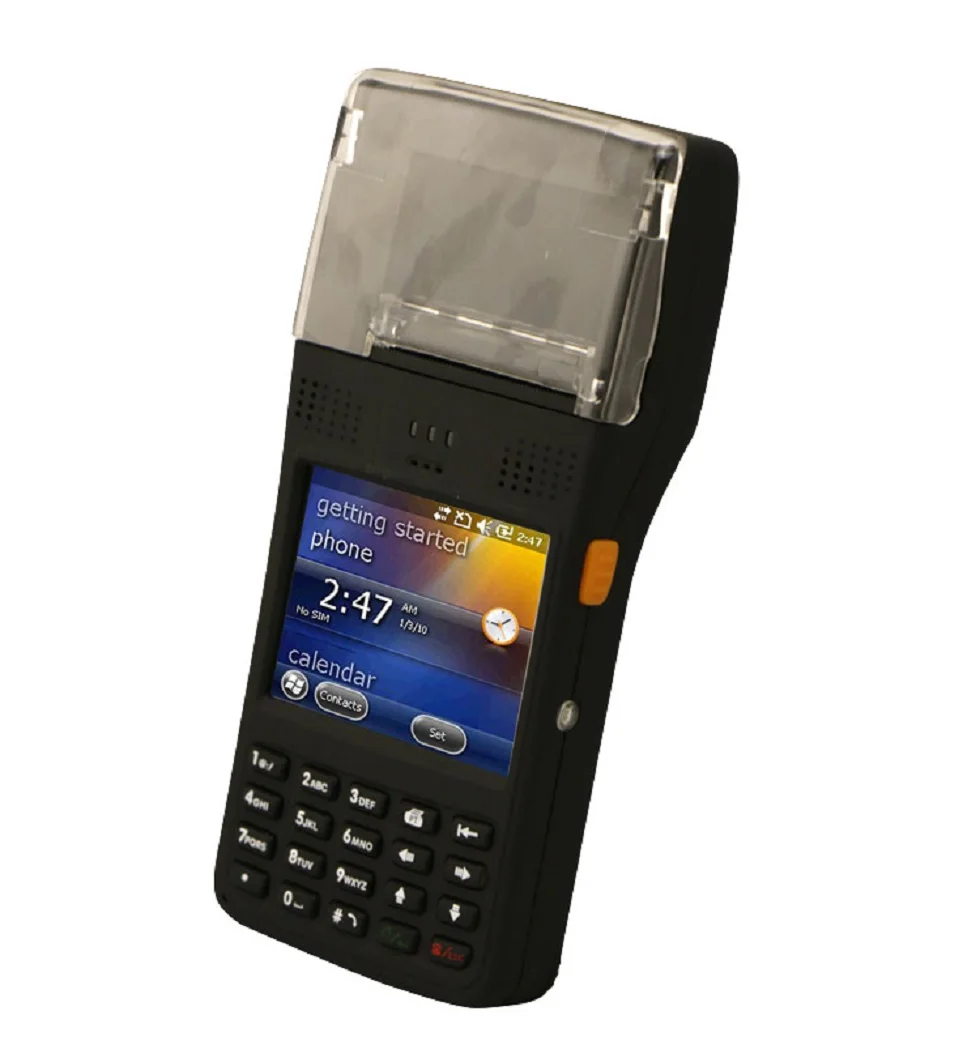 LS350T النوافذ المحمولة pda الصناعي مع طابعة LS350T النوافذ المحمولة pda الصناعي مع طابعة