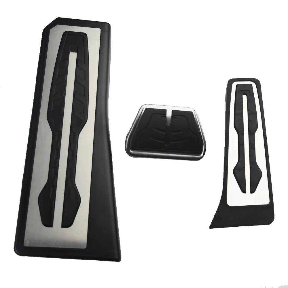 

Gas Fuel Brake Footrest Pedal Plate Pad AT For BMW X5 X6 F15 F16 E70 E71 E72 Pedals Pad Car Accessories