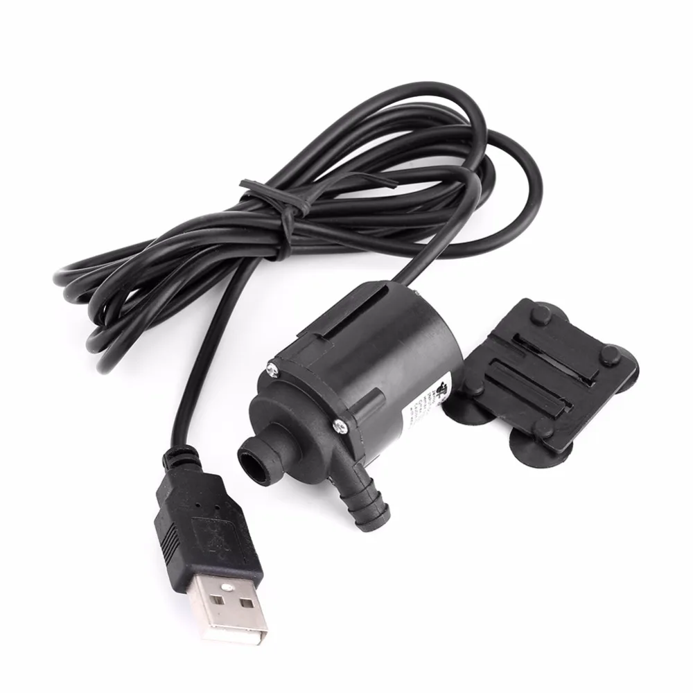Водяной насос DC 4V 6V Mini Micro USB Бесщеточный погружной водяной для ПК Бесплатная
