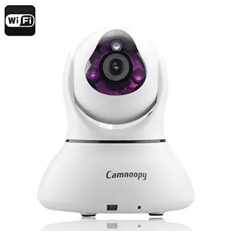 720P Wireless Pan Tilt WiFi Intelligent IP Camera Baby Monitor with Two Way Audio P2P Plug Play Night Vision