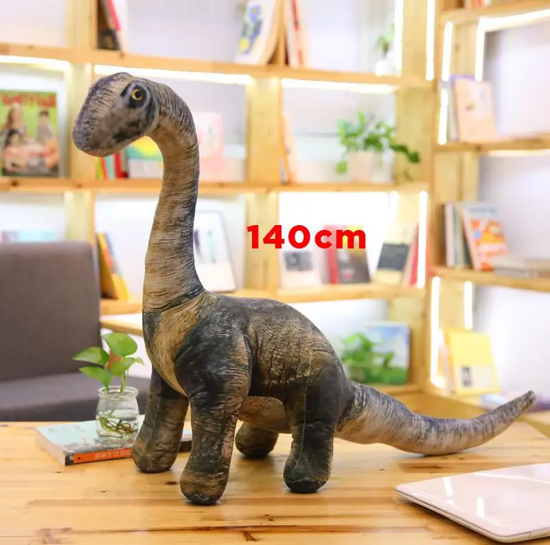 1 шт., огромный размер, супер динозавр, плюшевая игрушка, мультяшный дракон, тираннозавр, Рекс, куклы, мягкие игрушки для мальчиков - Цвет: Earthquake dragon
