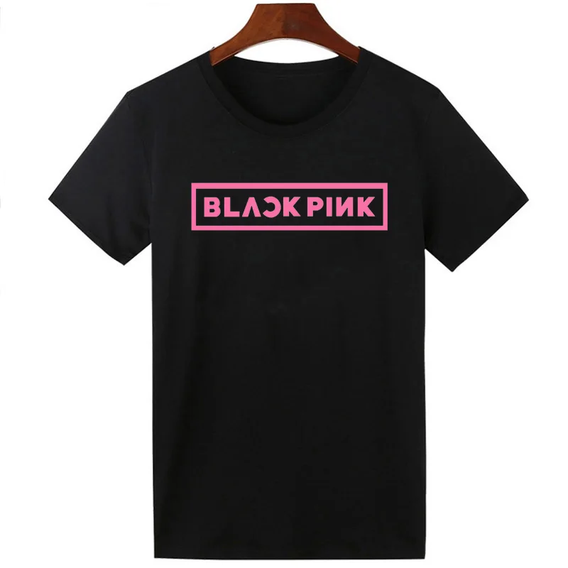 pink shirt and black shorts