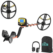 Detector de Metales subterráneo profesional, TX-950 Discover Pro 5m, función de luz de caza del tesoro