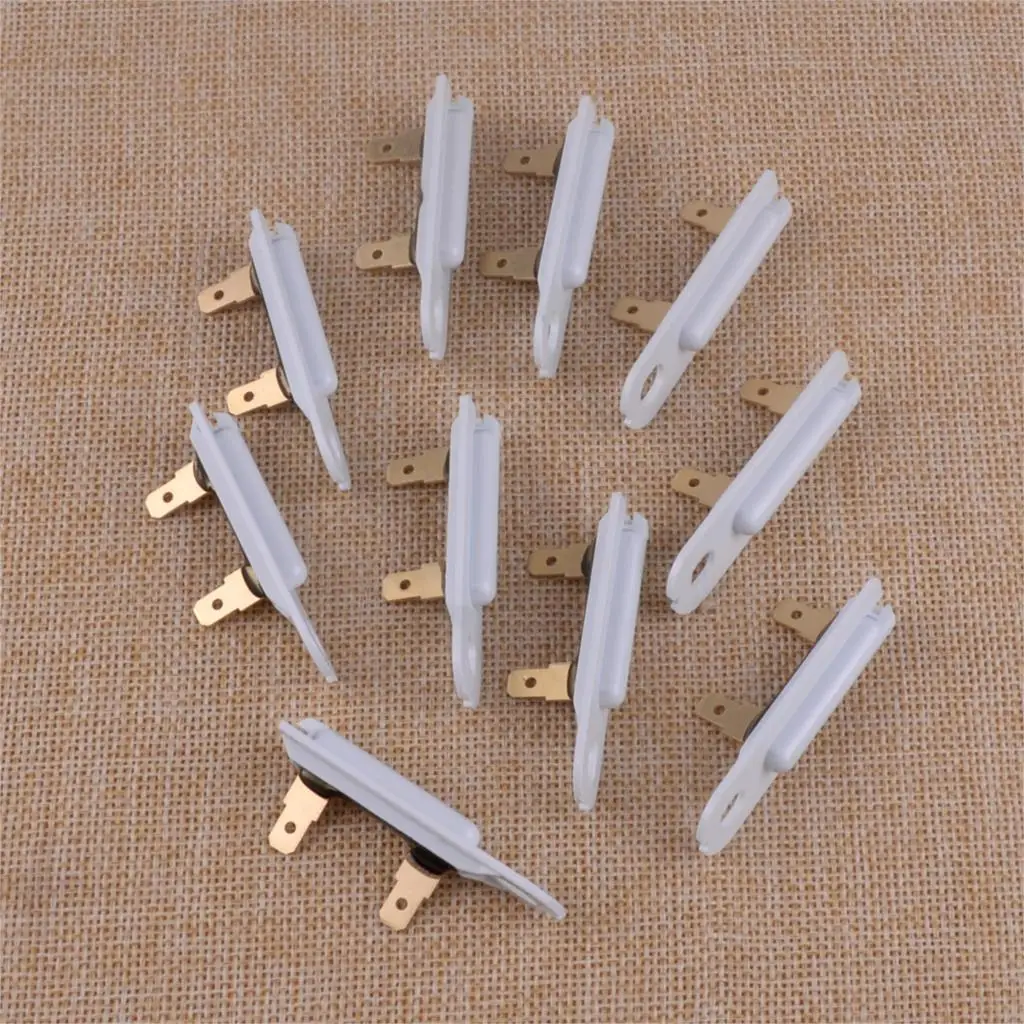 

LETAOSK New 10pcs Dryer Thermal Blower Fuse Part Replacement WP3392519 fit for Whirlpool AP6008325 PS11741460 PS345113