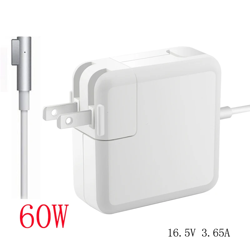 MacSafe 60W 16.5V 3.65A Power Adapter Charger for Apple Macbook Pro A1184 A1330 A1344 A1278 A1342 A1181 A1280 100% New Working