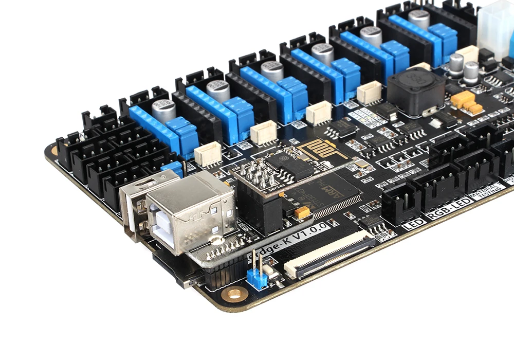 XCR3D части принтера Lerdge-K плата A4988 DRV8825 LV8729 TMC2208 драйверы дополнительно ARM 32 бит контроллер сенсорный экран материнская плата