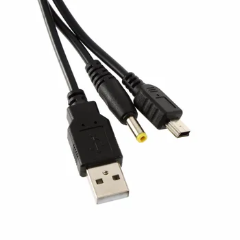 

2in1 USB Data Charging Charger Transfer Cable for Sony PSP 1000 2000 3000 SLIM to PC DT Free shipping