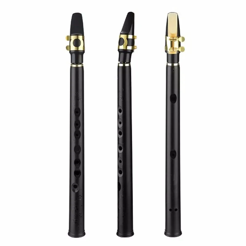 

High Quality 8 Holes Mini Sax Alto Failing Tune B Mini Black Little Saxophone with Alto Mouthpiece Woodwind Musical Instruments