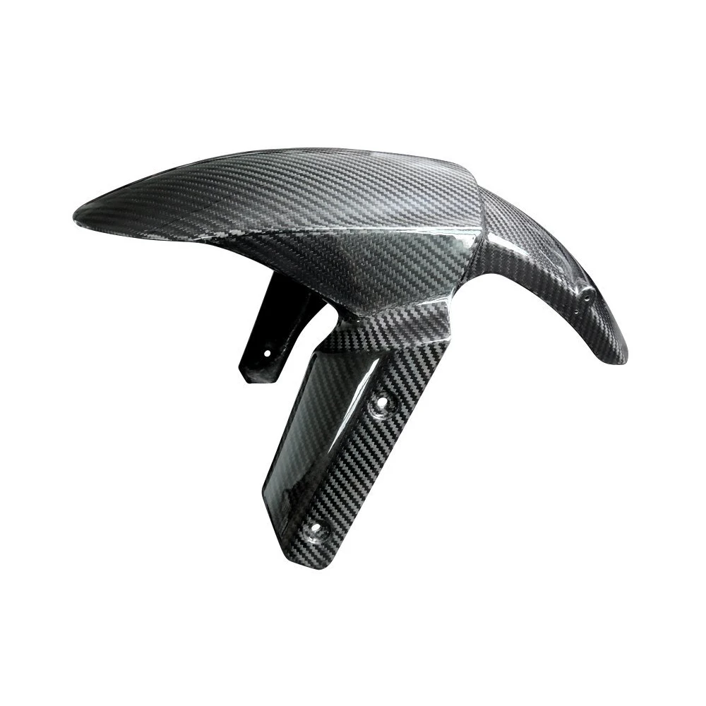 

Twill PrePreg Carbon Fiber Front Fender Splash Guard Cover Hugger Mudguard Fairing Street for Z1000 Z800 2014-16