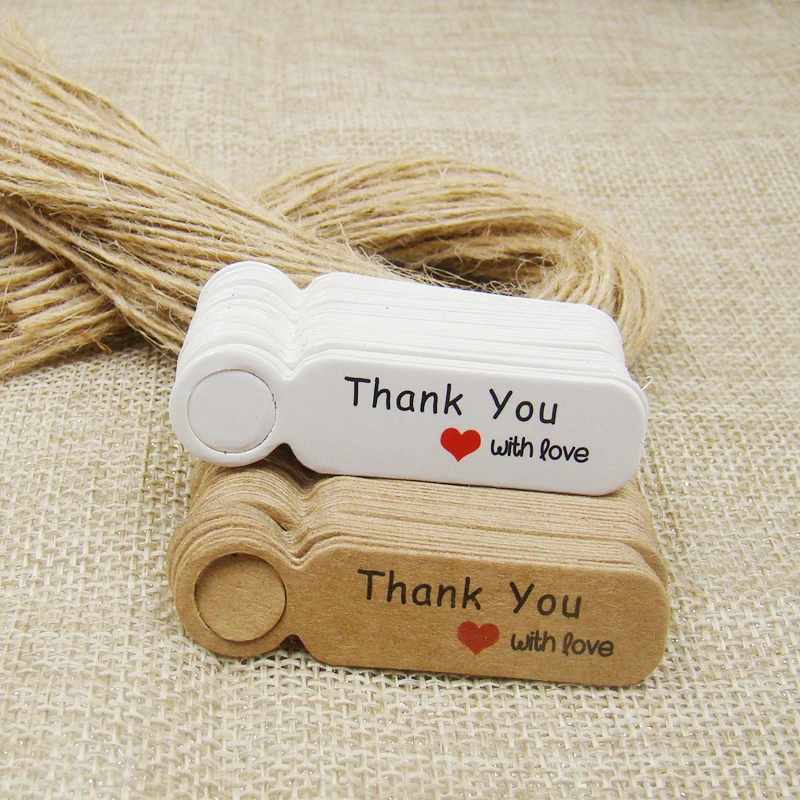 Kraft Gift Label Tag Round Thank You With Love Wedding Wish Tagging Tag Cute Round Luggage Label500pcs 500pcs Hemp String Garment Tags Aliexpress