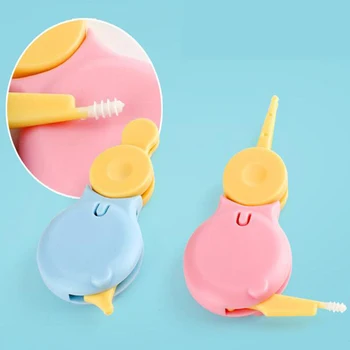 

2018 Hot Sale Baby Dig Booger Clip Infants Clean Ear Nose Navel Safety Tweezers Baby Care Safe Forceps Cleaning Supplies