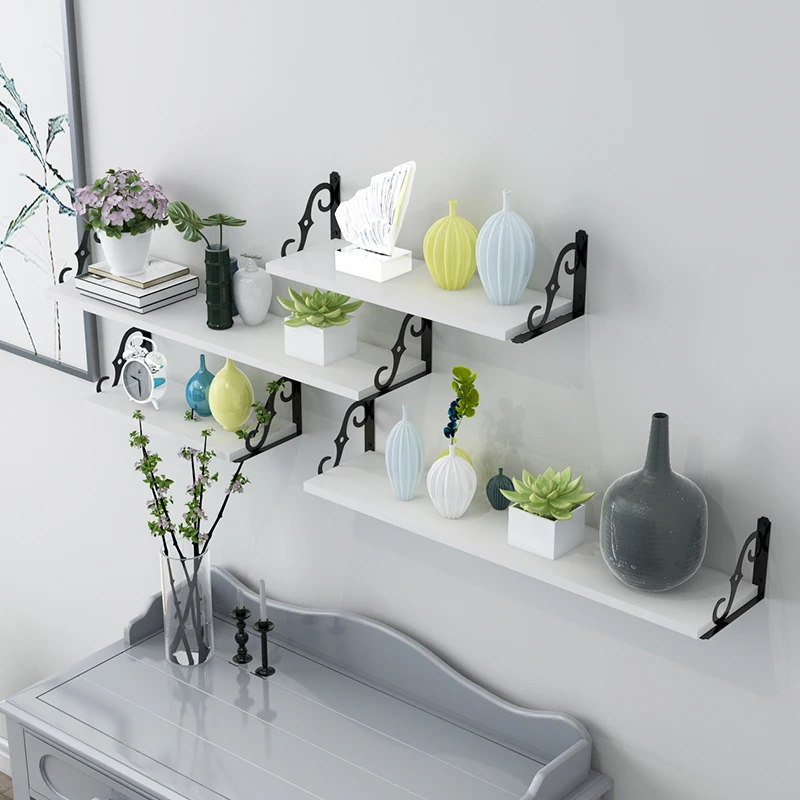 

A wall rack shelf
