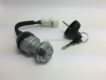 

NEW HISUN IGNITION SWITCH AND 2 KEYS FOR UTV 700CC SUPERMACH Powermax Motobishi Supermach HISUN