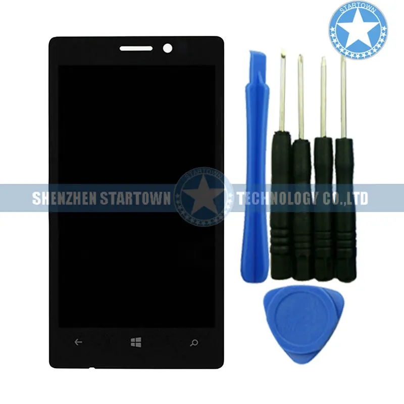 

New LCD Display Touch Digitizer Screen Glass Lens Assembly For Nokia Lumia 925 with tools