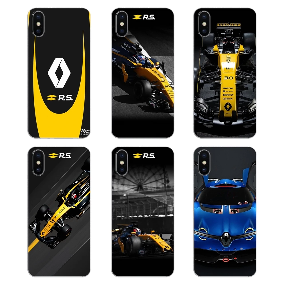 

Soft Transparent Shell Covers Renault rs car For Xiaomi Redmi 4X S2 3S Note 3 4 5 6 6A Por Pocophone F1 Mi 6