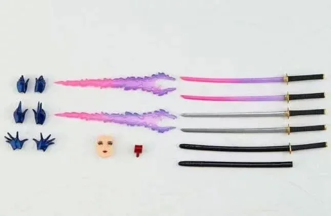 Новинка хит! 15 СМ серия Revoltech NO.010 Psylocke ПВХ фигурка Коллекционная модель детская