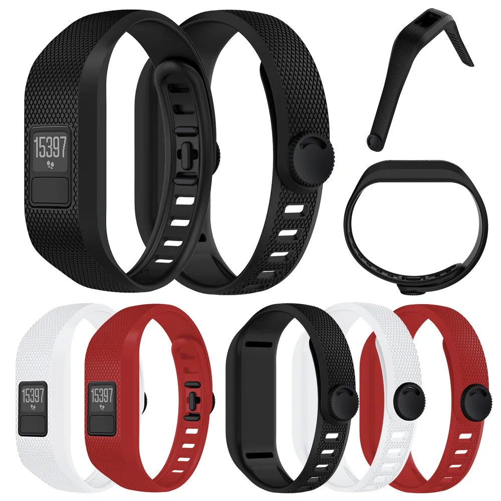 2018 новый силиконовый сменный ремешок аксессуар браслеты для Garmin VivoFit Jr/Jr 2 SmartWatch