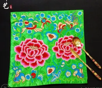 

1pcs Embroidery Embroidery Flower Placemat Coaster Bowl Potholder Traditional Chinese Gift