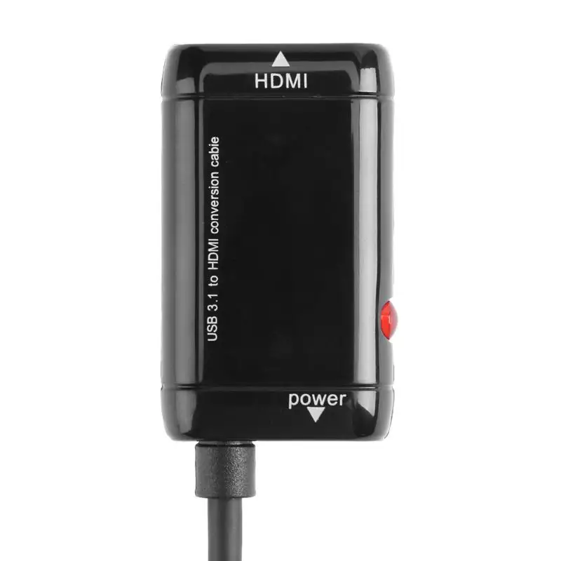 Новое поступление USB 3.1 Тип-C мужчина к женщине HDMI 1080 P Кабель-адаптер для ноутбука MacBook HDTV для Dell xps13/15