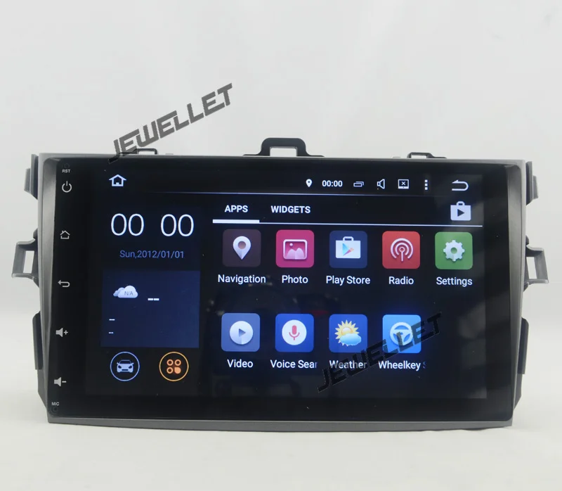 Cheap 9" Octa Core Android 9.0 Car GPS radio Navigation for Toyota Corolla 2017-2018 with 4G/Wifi, DVR OBD 1080P 4