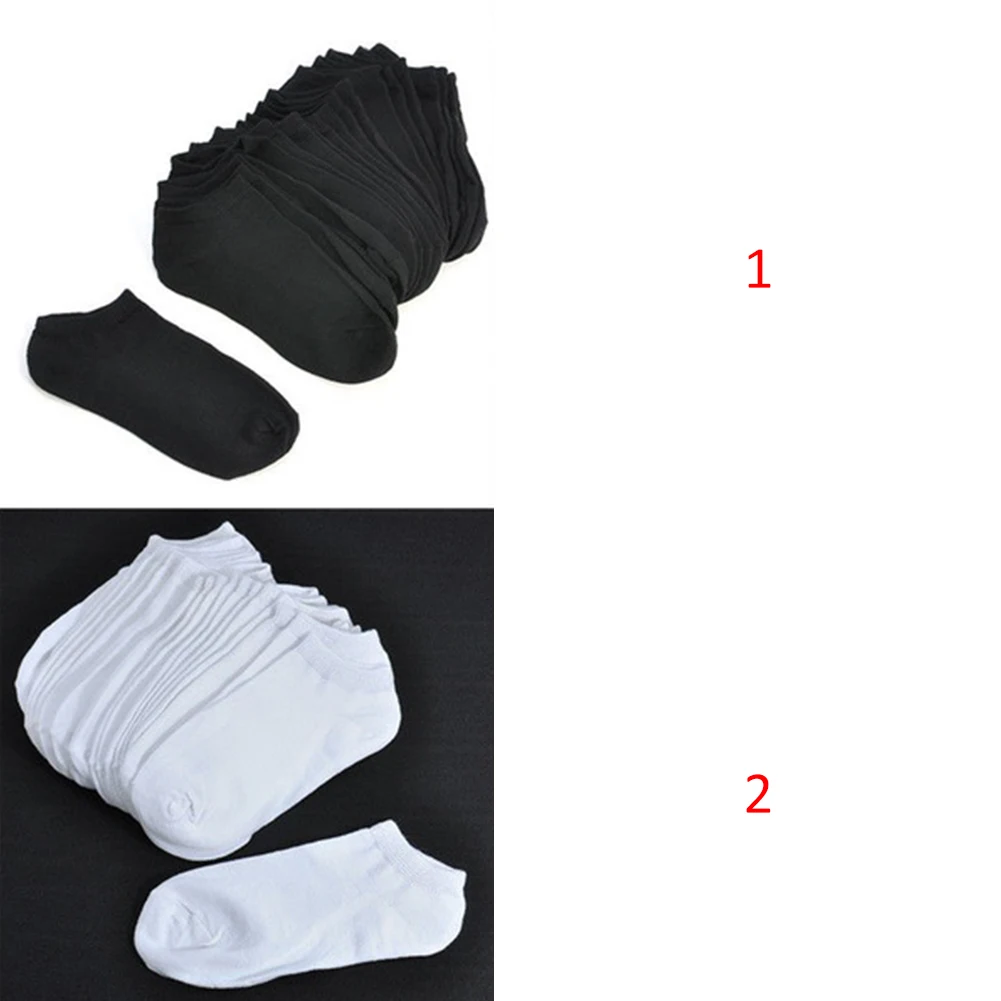 10 пар/компл. носки унисекс Ультра-тонкий Однотонная одежда с низким вырезом Смешанный хлопок носки подходит в качестве весенней Летние Спорт на открытом воздухе