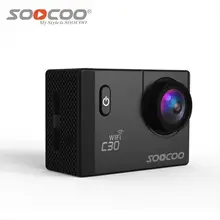 SOOCOO Action Camera C30 / C30R Sport Waterproof NTK96660 4K Wifi 1080P Underwater Camera 170 Degrees Adjustable remote Cam