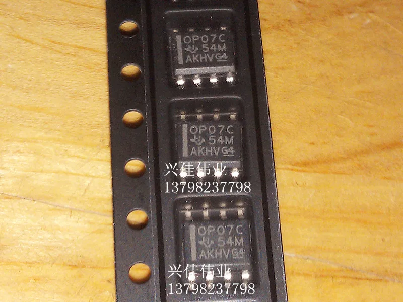 10PCS New original OP07C SOP 8 OP07CDR bipolar op amp TI Texas-in ...
