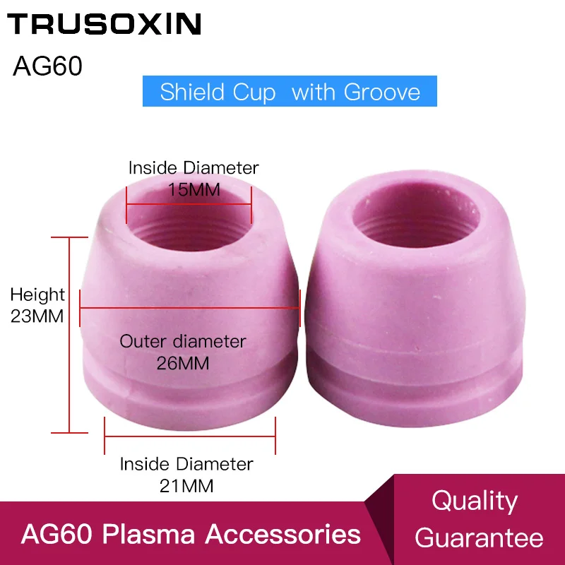 10 шт CUT60 плазменный резак аксессуары и расходные материалы керамический стакан AG60 плазменный резак фонарь