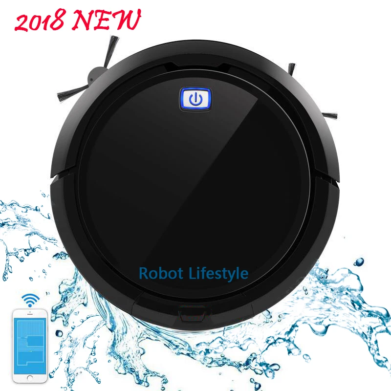 Smart Memory 3D Map Navigation Smartphone App Control Intelligent Vacuum Cleaner Robot QQ9 With Water Tank, Extendable Brush Smart Memory 3D Map Navigation Smartphone App Control Intelligent Vacuum Cleaner Robot QQ9 With Water Tank, Extendable Brush