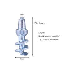 Buy 50 pcs/lot Universal Car Tires Studs Spikes Wheel Tyres Snow Chains 9x24.5mm Studs For Motorcycle Car Vehicle Truck Tires Winter Free Shipping