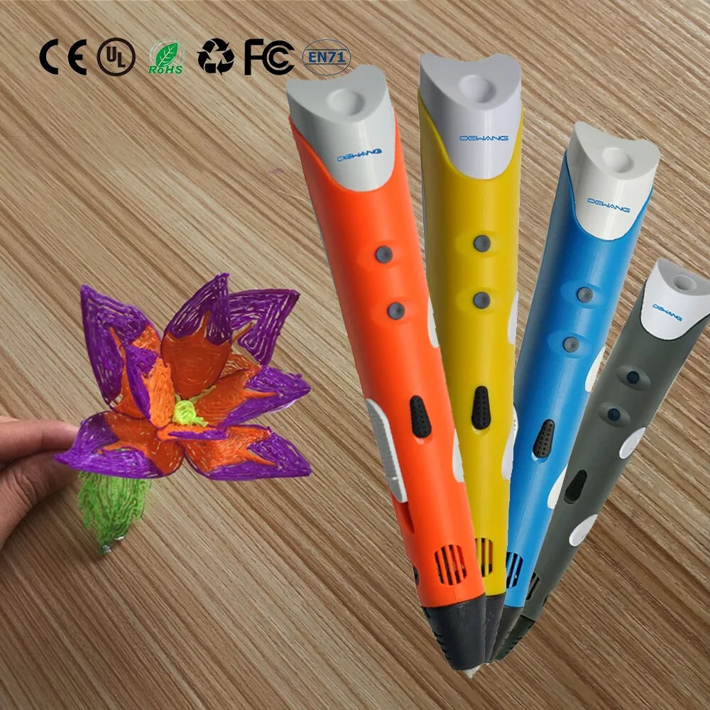 DEWANG Scribble Pen 3D Pens 200M ABS Filament 3D Printer Christmas Presents Printing Pen 3D Pencil for School Gadget in Moscow