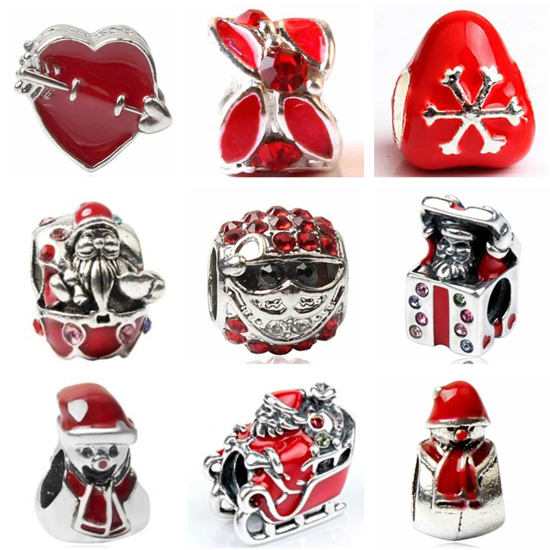 

Btuamb Maxi Luxurious Crystal Watermelon Butterfly Car Castle Charm Beads Fit Pandora Bracelets Bangles for Women Making Jewelry