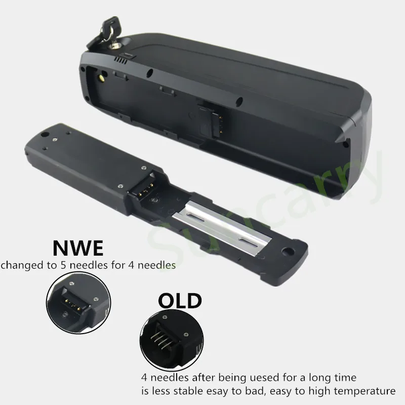 Flash Deal EU US no taxes High capacity frame battery pack 48V 52V 17.5Ah electric bike downtube lithium battery with charger 4