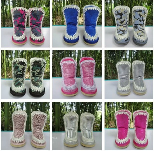 Moda encantadora Mou nieve botas de diamantes en la piel de oveja de lana  botas de nieve de nieve Duantong aumentaron|diamond stripes|diamond  sportboots diamond - AliExpress