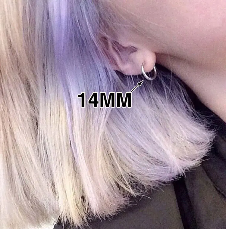 14mm earring girl