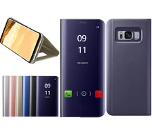 

For Samsung Galaxy S8 A5 A8 J5 J7 J4 J6 J8 2018 S9 Plus S7 Edge S6 Note 8 9 5 4 Smart Mirror Flip Case A3 J3 2017 2016 J2 Pro A6