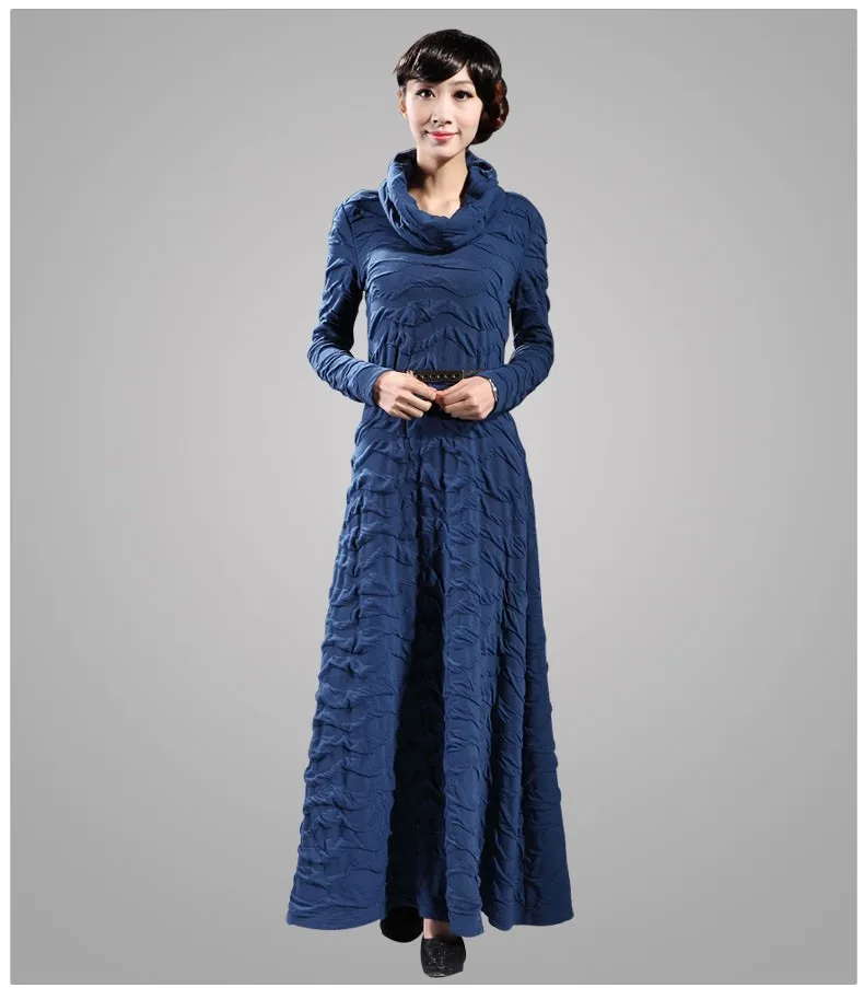 winter maxi dress - Dress Yp