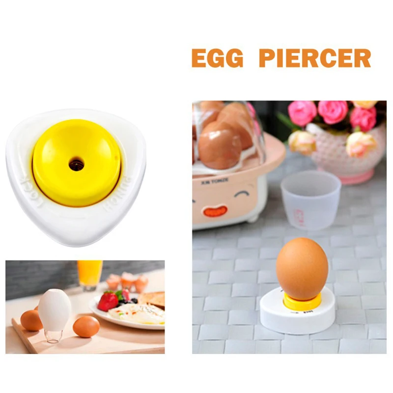 1pc Creative Egg Piercer Pricker With Lock Easter Egg DIY Maker Egg ...