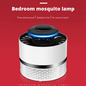 

Photocatalyst Mosquito Killer Lamp Silent Repeller Led Night Light Insect Trap Fly Killer For Household Pregnant Women & Babies