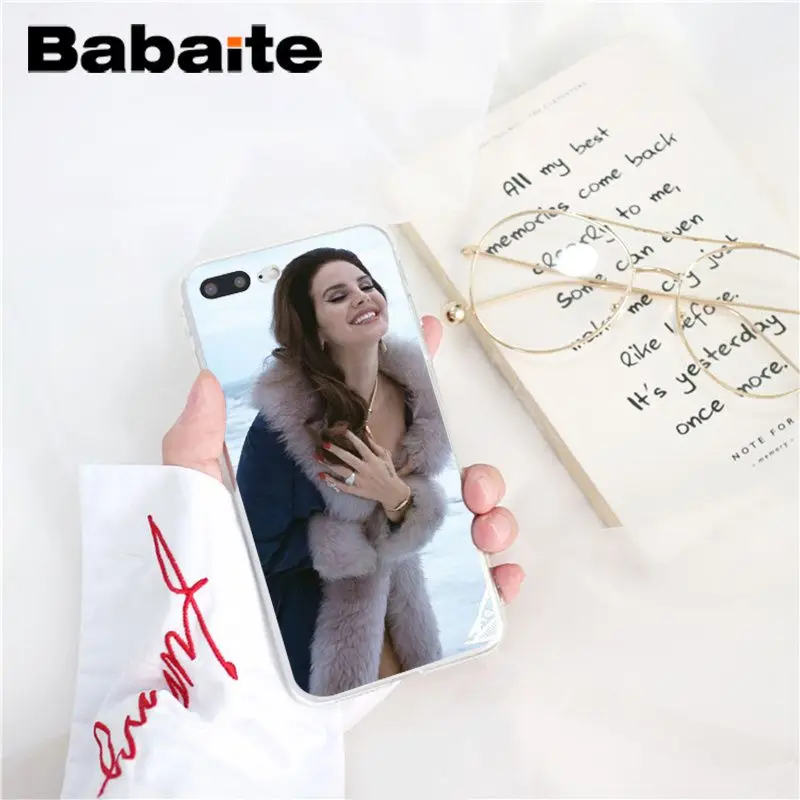 Babaite Lana Del Rey TPU Мягкий силиконовый чехол для телефона iPhone X XS MAX 6 6S 7 7plus 8 8Plus 5 5S XR 10 Чехол - Цвет: A12