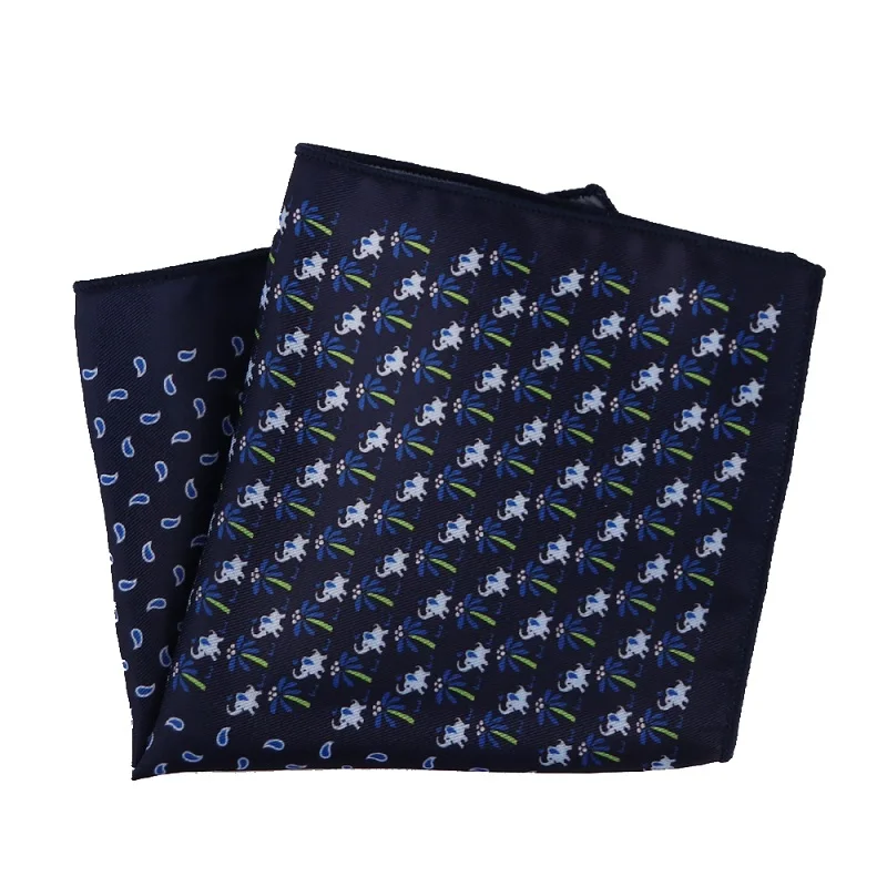MPK-079pocket square Портной Смит дизайнер Карманный квадратный модный платок в горошек Пейсли Цветочный плед Стиль Hanky мужской костюм карманные аксессуары - Цвет: MPK-079pocket square