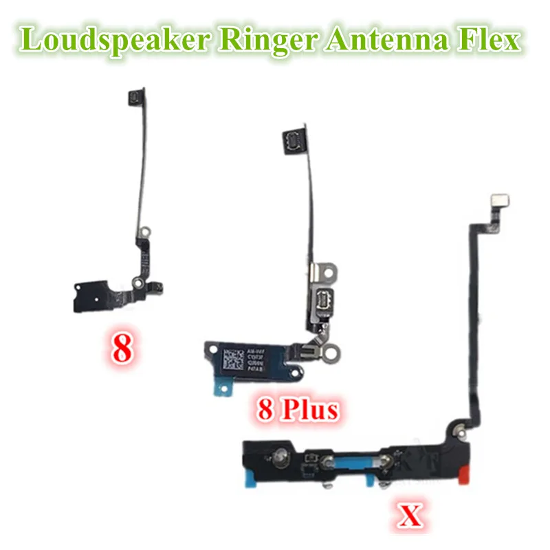 

10Pcs Loud Speaker signal antenna Flex Cable For iPhone 8 8G Plus X Loudspeaker Ringer Buzzer Connector Ribbon Replacement Parts