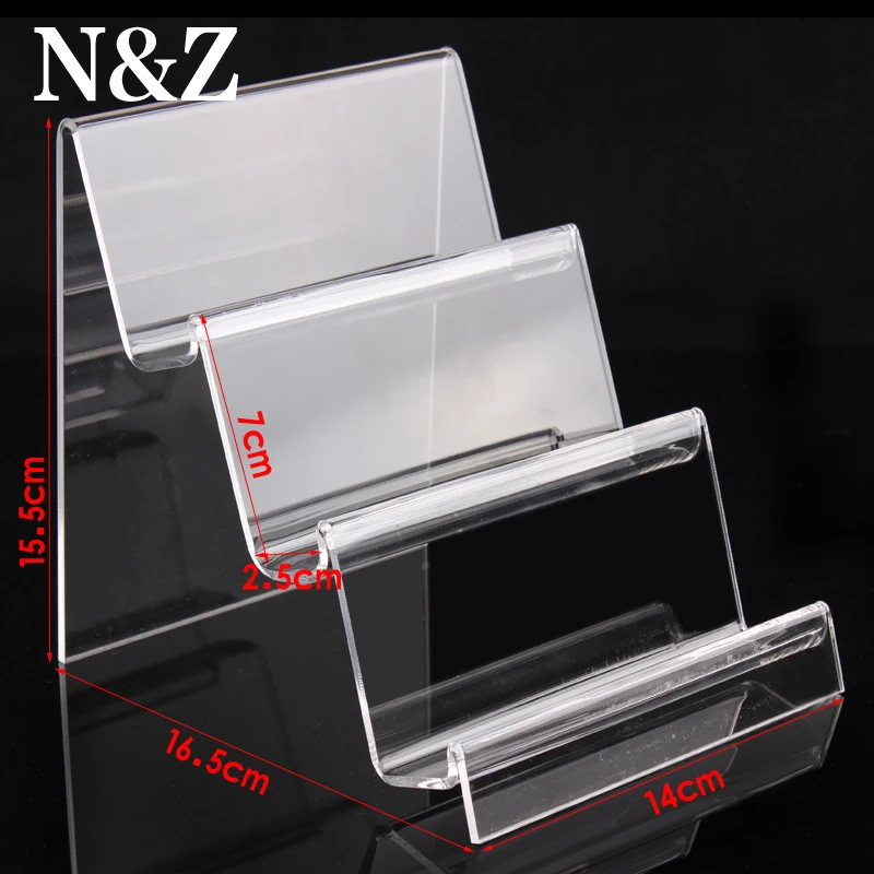 

clear acrylic bracelets bangle watch wallet display rack jewelry holder cellphone show stand with new nice design factory store