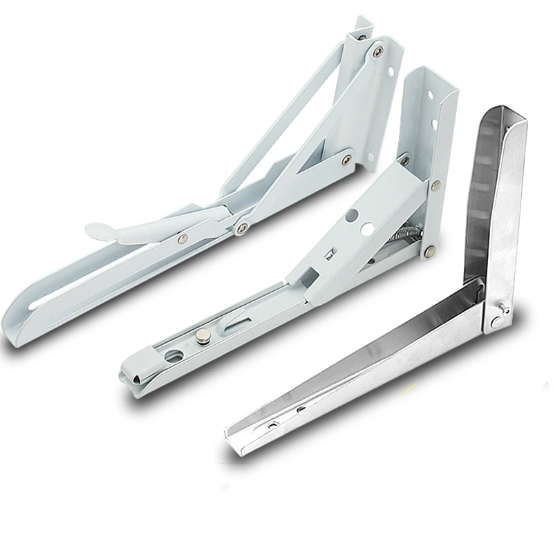 Soporte de plegable, estante de de acero inoxidable/laminado frío, mesa de banco, 8/10/12/14 pulgadas, ud.| Soportes| - AliExpress