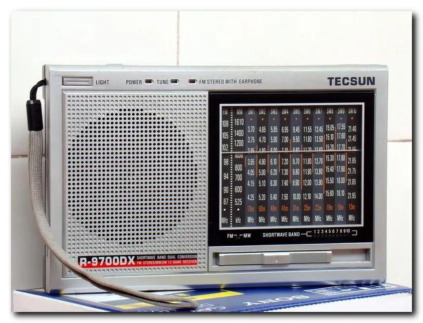 TECSUN R-9700DX оригинальная гарантия SW/MW Высокая чувствительность World Band радиоприемник с динамиком